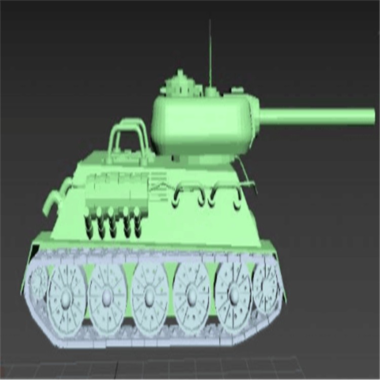 公坡镇充气军用坦克模型